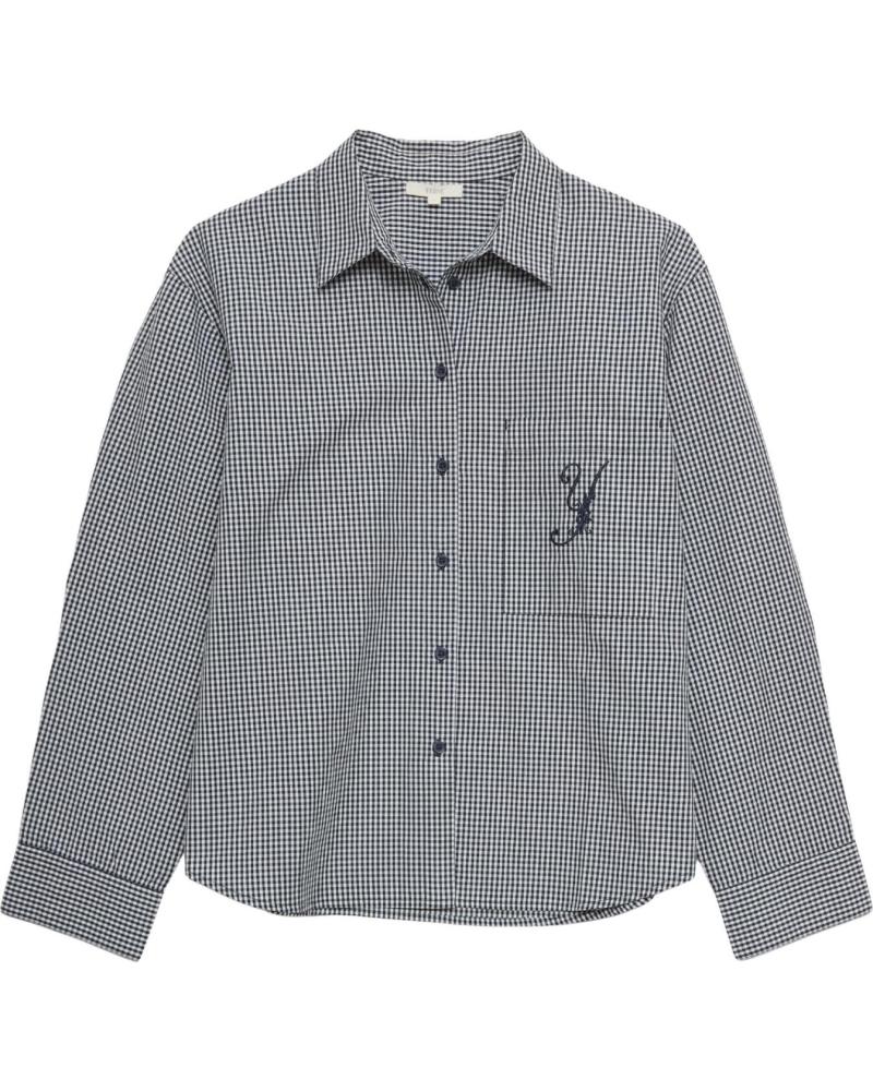 CAMICIA YERSE A QUADRI VICHY IN TONALITÀ NAN NAN