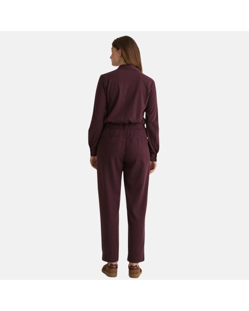 YERSE PANTALONI COLORE GRANATA NAN