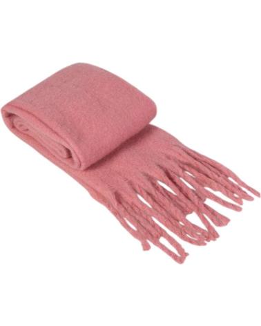 PLAIN FRINGE SCARF SYSTEM ACTION - PINK NAN