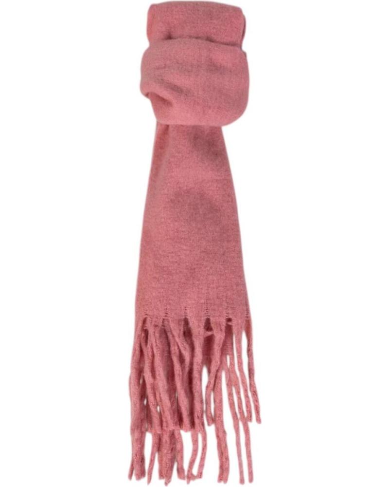 PLAIN FRINGE SCARF SYSTEM ACTION - PINK NAN