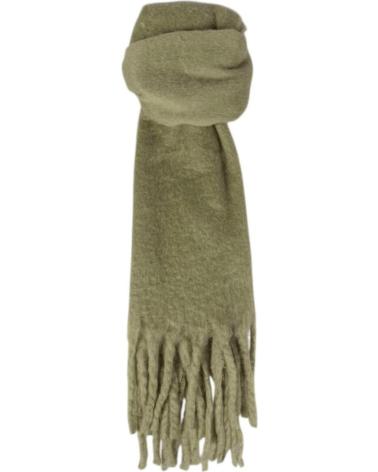PLAIN FRINGE SCARF SYSTEM ACTION - KHAKI GREEN NAN