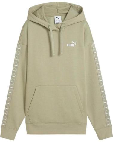 SUDADERA CON CAPUCHA PUMA BEIGE PARA HOMBRE NAN