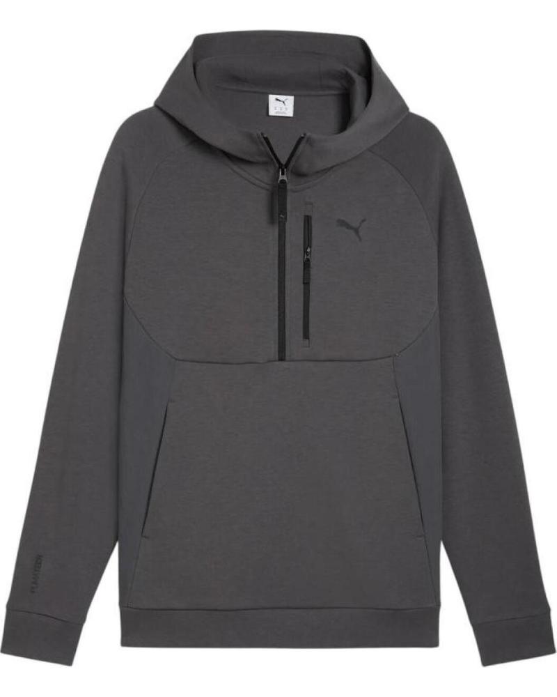 PUMA ESSENTIALS MEN'S HOODIE ANTHRACITE GREY NAN