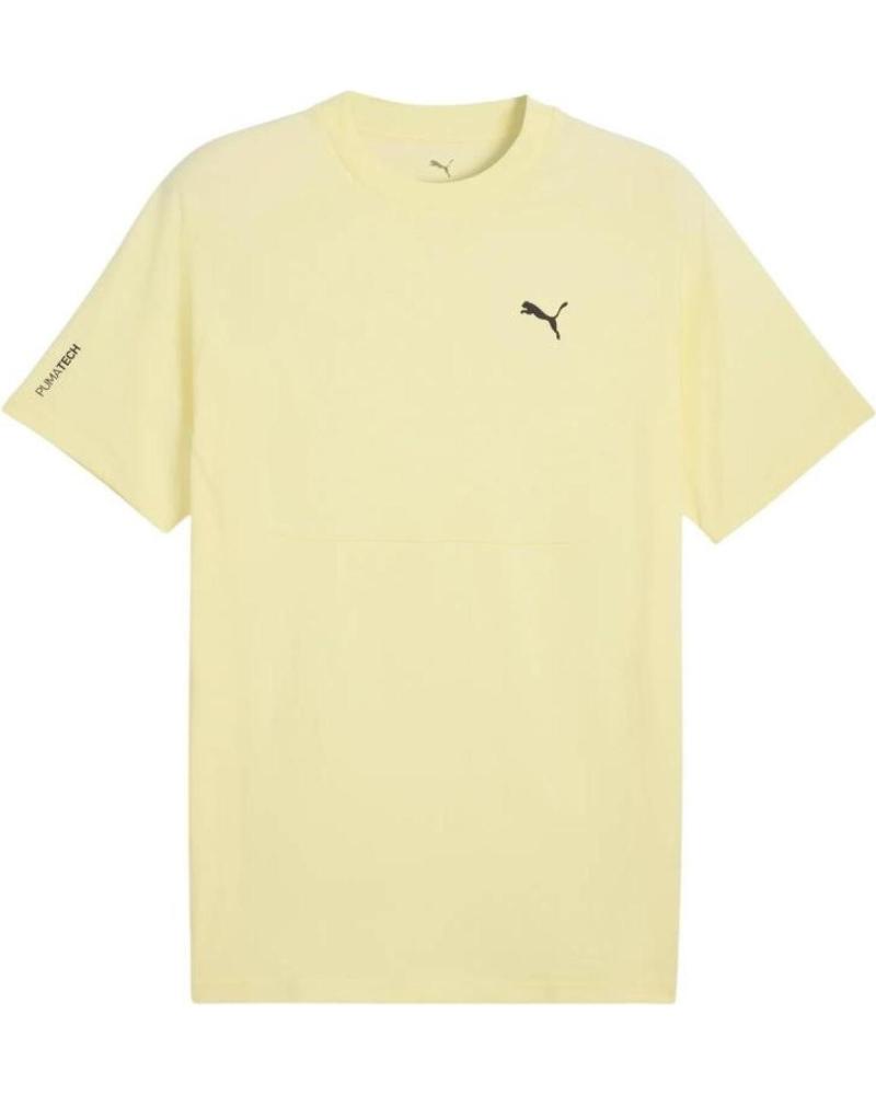 PUMA KURZARM T-SHIRT BASIC HELLGELB NAN