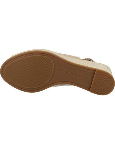 SANDALIAS DE CUÑA TOMMY HILFIGER FW0FW08597 BEIGE ACC