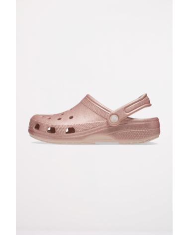 ZUECOS CROCS CLASSIC GLITTER CLOG ROSA QRTGLT QRTGLT
