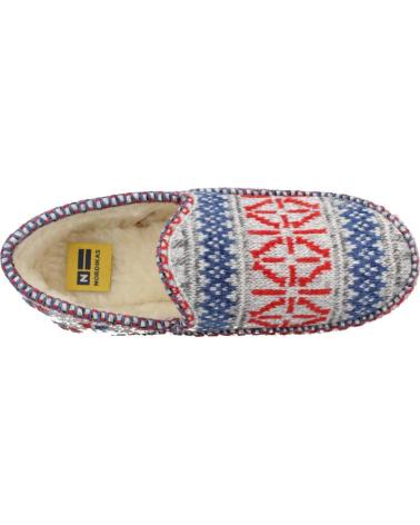 ZAPATILLAS DE CASA NORDIKAS LANA TEIDE GRIS PERLA PERLA