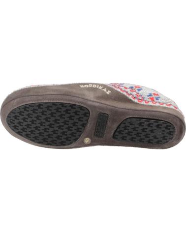 ZAPATILLAS DE CASA NORDIKAS LANA TEIDE GRIS PERLA PERLA