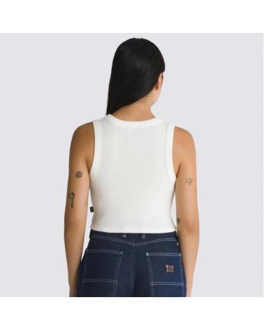 VANS OFF THE WALL TOP DREW RIB TANK BLANCO MARSHMALLOW MRSHMLL