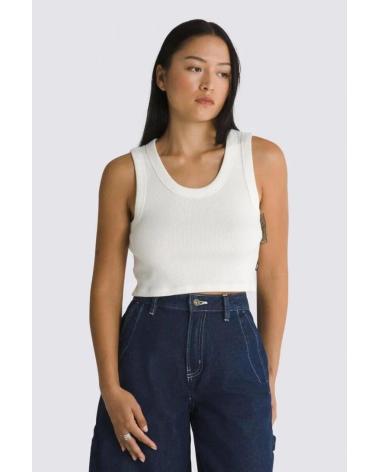 VANS OFF THE WALL TOP DREW RIB TANK BLANCO MARSHMALLOW MRSHMLL