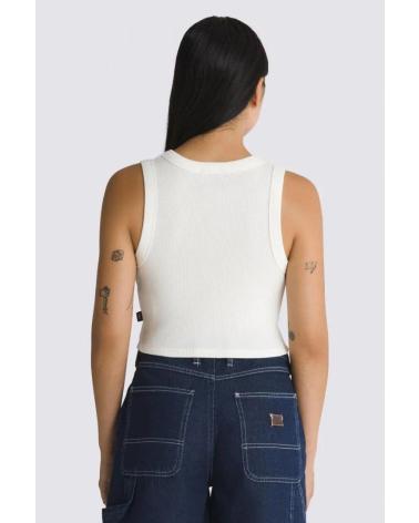VANS OFF THE WALL TOP DREW RIB TANK BLANCO MARSHMALLOW MRSHMLL