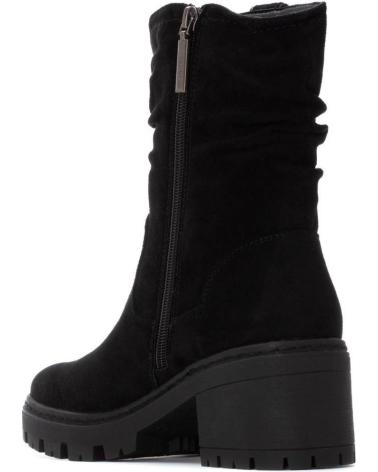 BOTAS REFRESH 173021 PRETO COM SOLA TRATORADA E DETALHE FRANZIDO NEGRO