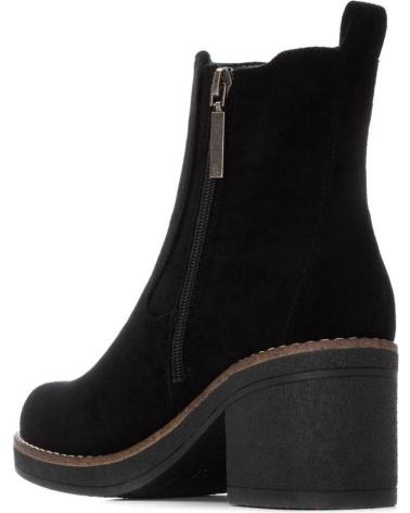 REFRESH 173039 STIVALETTO CHELSEA NERO CON TACCO BLOCCO NEGRO