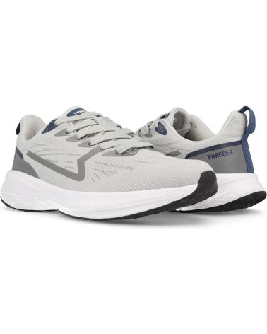 PAREDES LETUR GRIS - CHAUSSURES DE SPORT AMORTIES GRIS GRIS