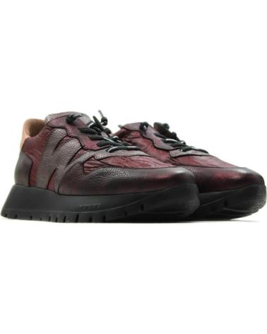 WONDERS SNEAKERS 2491 BORDEAUX - BASKETS DÉCONTRACTÉES POUR FEMME ROJO