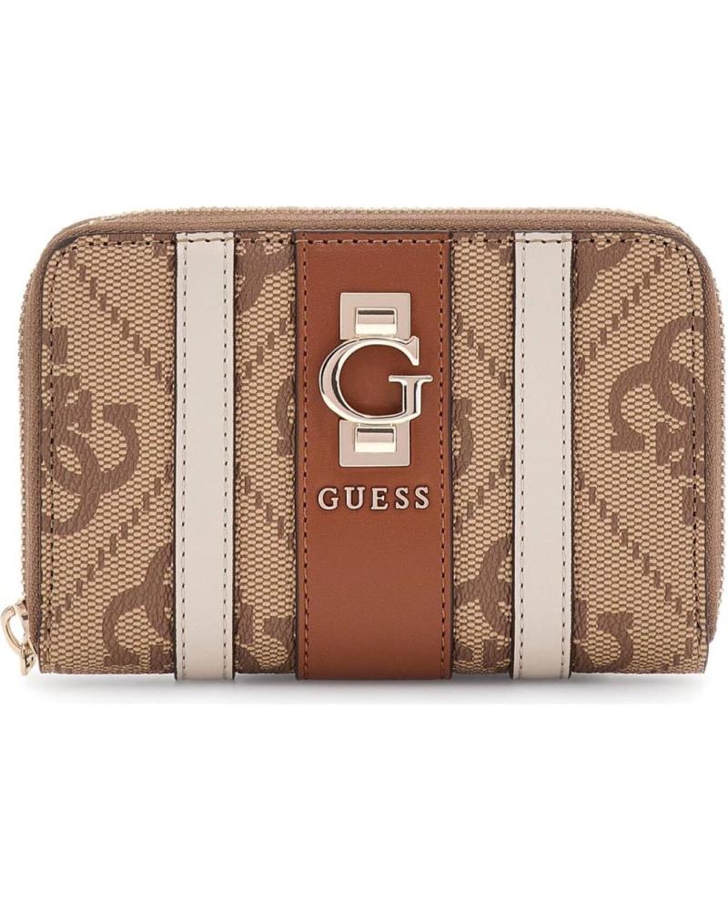 CARTEIRA GUESS SWSO7838140 MARROM COM ZÍPER MARRóN