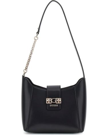 MALA DE OMBRO GUESS HWVG9891010 PRETO NEGRO