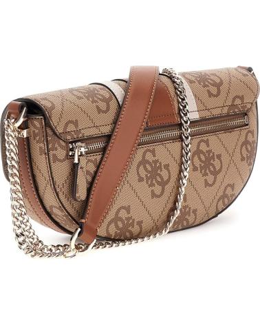 MALA A TIRACOLO GUESS HWSO7838210 MARROM MARRóN