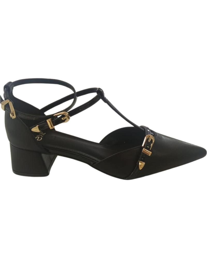 ZAPATOS DE TACÓN EXE GRACE-630 NEGROS NEGRO