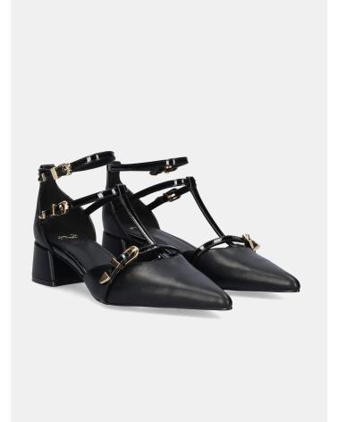 ZAPATOS DE TACÓN EXE GRACE-630 NEGROS NEGRO