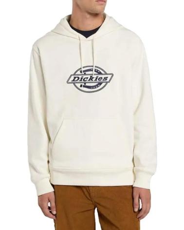 DICKIES FELPA CON CAPPUCCIO FORTH SHAW BIANCO EGRET WHITE NAN
