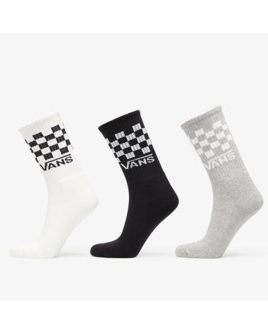 CALZINI VANS CLASSIC CHECK CREW PACK SCACCHI MULTICOLORE NAN