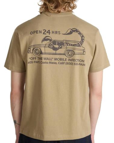 T-SHIRT VANS STING WAGON SS VERDE BAY LEAF NAN