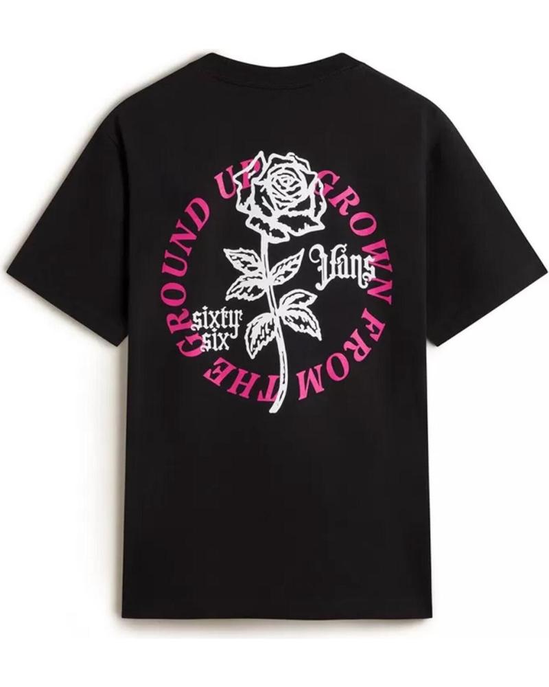 CAMISETA VANS GROWN FROM THE GROUND UP SS NEGRA - VANS OFF THE WALL NAN