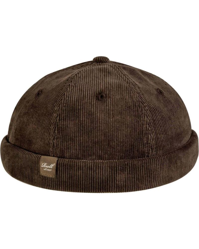 REELL GORRA SIN VISERA CORDUROY DOCKER CAP MARRON DARK BROWN NAN
