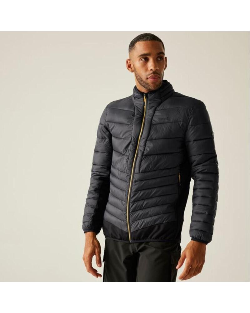 REGATTA CHAQUETA HÍBRIDA LEEDRE RMN303-61G NEGRA NAN