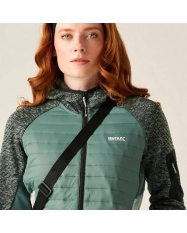 CHAQUETA HÍBRIDA ACOLCHADA REGATTA NEWHILL VERDE RWN405-ZXU NAN