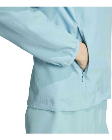 CORTA-VENTO ADIDAS RUN IT JACKET JM5745 PARA MULHER - AZUL CLARO NAN