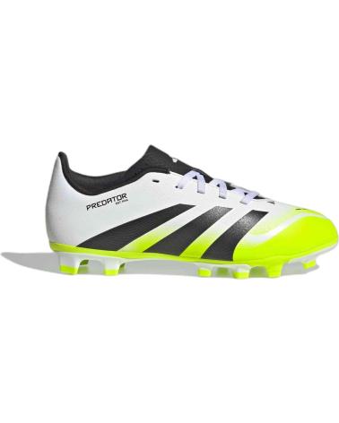 ADIDAS PREDATOR CLUB FG/MG JUNIOR JH8868 FUSSBALLSCHUHE - WEISS/SCHWARZ/GELB AMARILLO