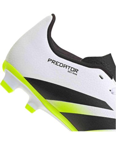 ADIDAS PREDATOR CLUB FG/MG JUNIOR JH8868 FUSSBALLSCHUHE - WEISS/SCHWARZ/GELB AMARILLO