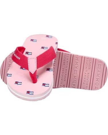TOMMY HILFIGER CHANCLAS EN COLOR ROSA