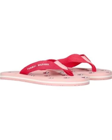 TOMMY HILFIGER CHANCLAS EN COLOR ROSA