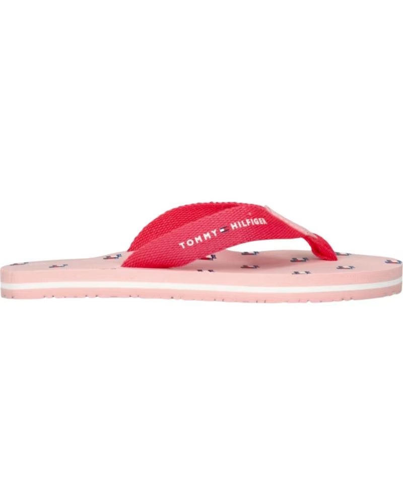 TOMMY HILFIGER CHANCLAS EN COLOR ROSA