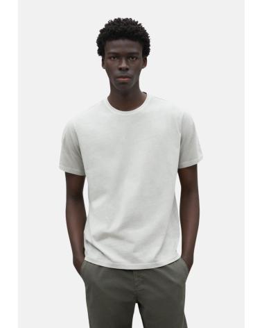 T-SHIRT A MANICHE CORTE ECOALF SUSTANO 0803-236 IN COTONE ORGANICO BEIGE BEIGE