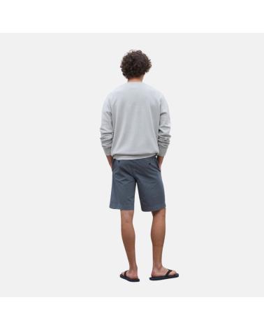 ECOALF PANTALONES CORTOS ETHIC 0753-179 CON CINTURA AJUSTABLE GRIS GRIS