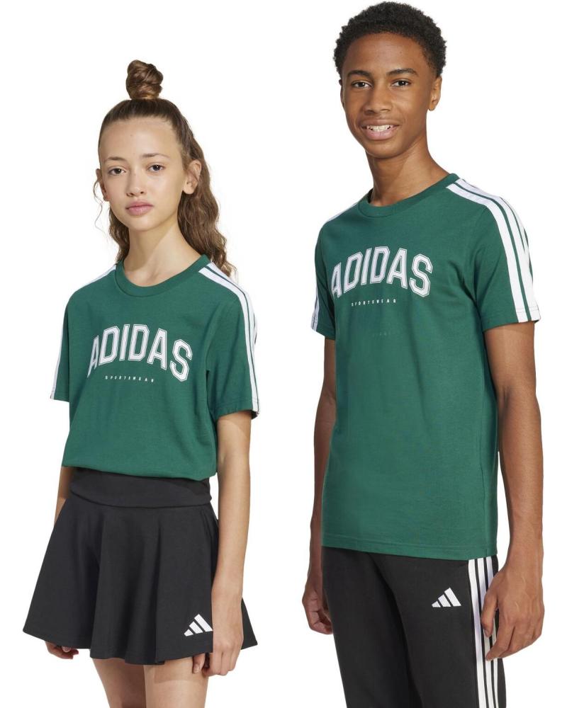 ADIDAS CAMISETA DE MANGA CORTA EN PARA NINOS VERDE
