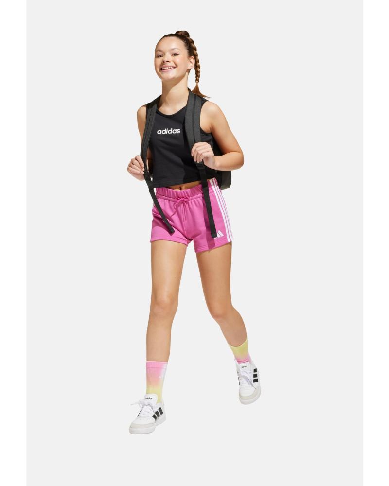 ADIDAS PANTALON CORTO EN PARA NINAS ROSA