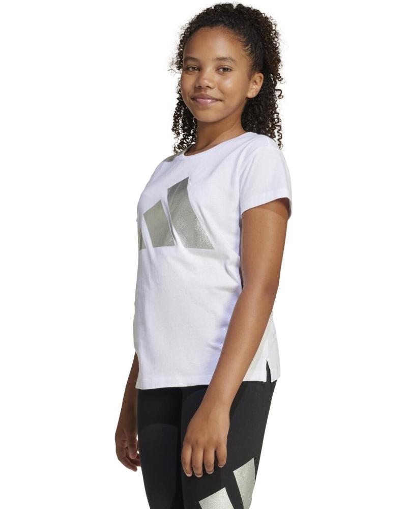 ADIDAS MODELO JG GLAM T PARA JUNIOR CO BLANCO