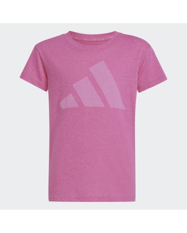 ADIDAS ESSENTIALS JC9779 T-SHIRT MANGA CURTA ROSA MENINA ROSA