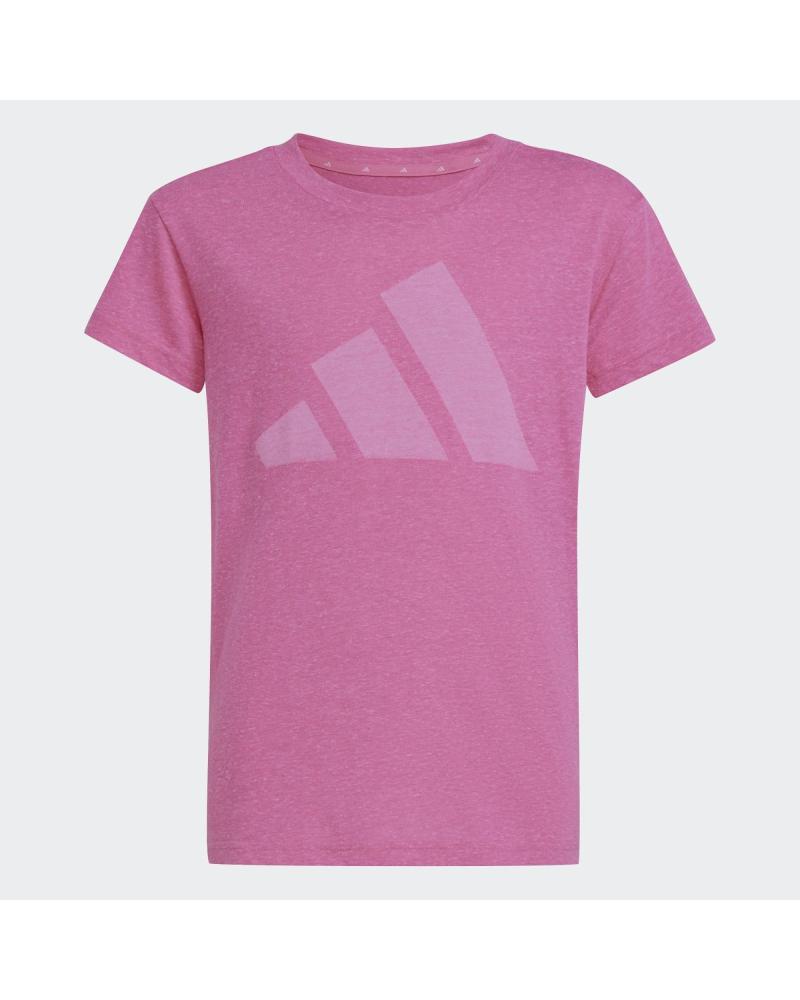 ADIDAS ESSENTIALS JC9779 T-SHIRT MANGA CURTA ROSA MENINA ROSA