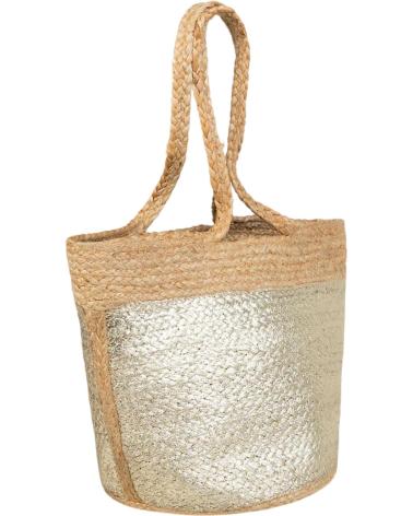 SAC EN JUTE SYSTEM ACTION V25BL31142 COULEUR OR ORO