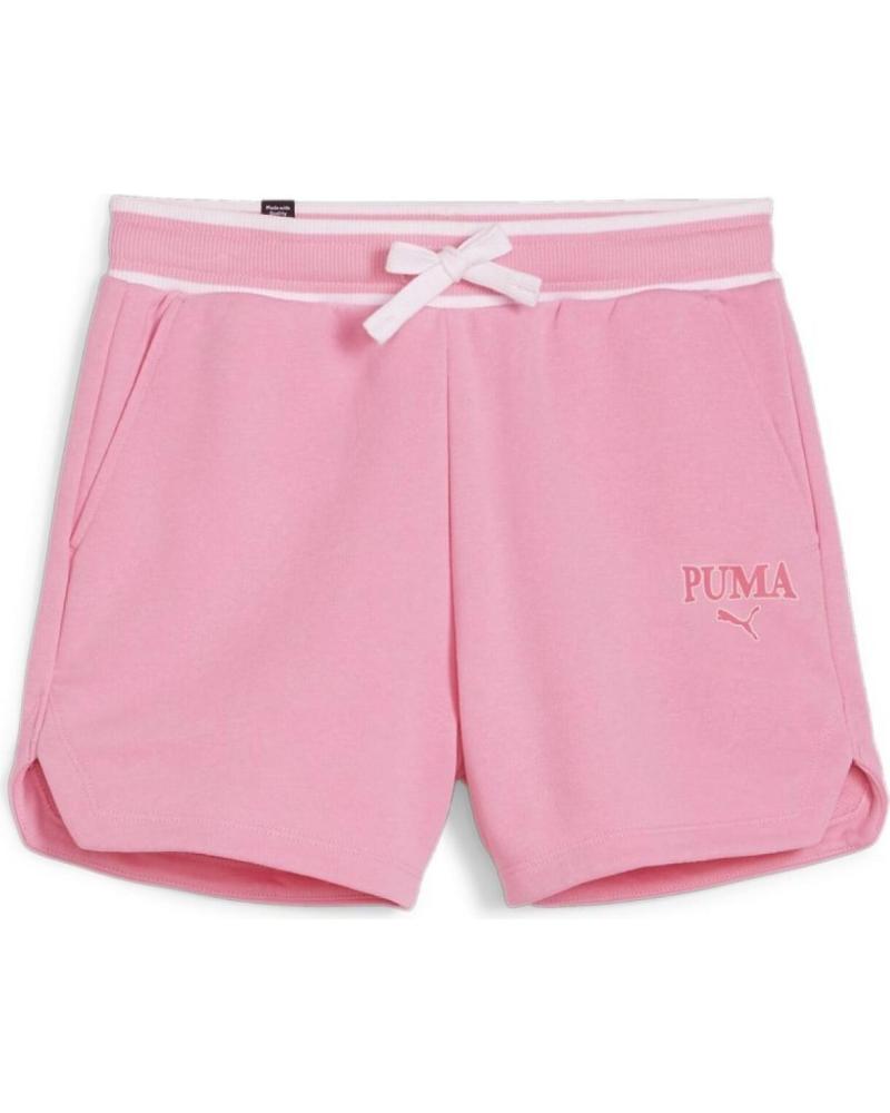 PUMA PANTALON CORTO EN COLOR ROSA