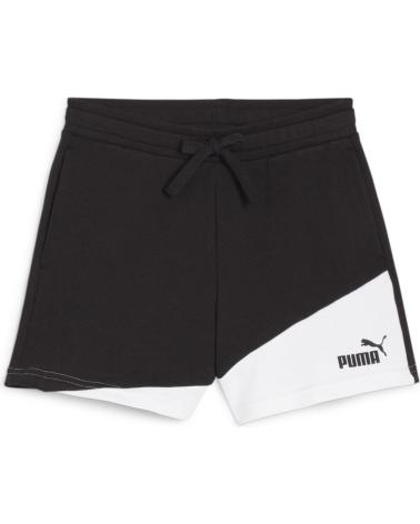 PUMA MODELO POWER COLORBLOCK SHOR NEGRO