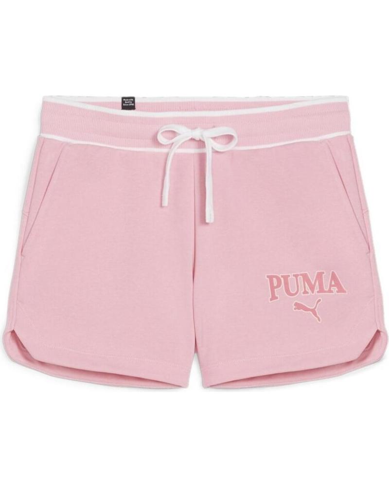 PUMA PANTALON CORTO EN COLOR ROSA