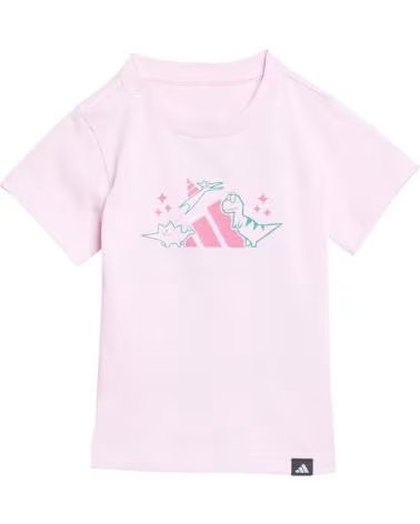 ADIDAS T-SHIRT JV5069 A MANICHE CORTE PER BAMBINA NAN