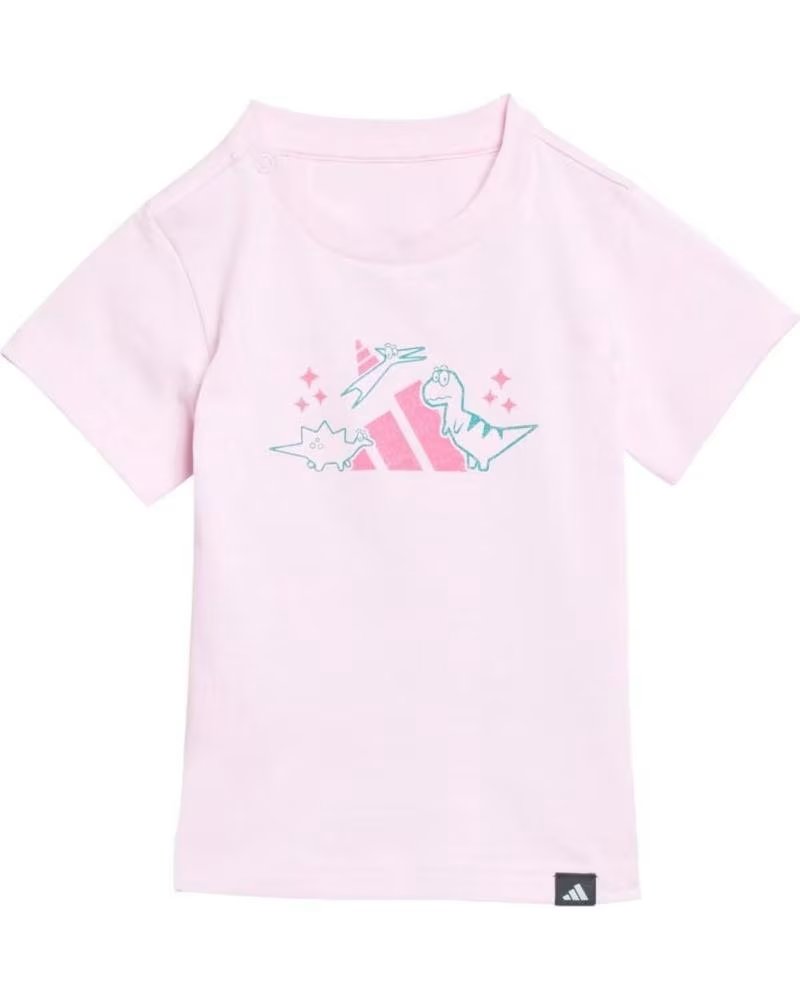 ADIDAS T-SHIRT JV5069 A MANICHE CORTE PER BAMBINA NAN